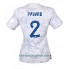 Camiseta de fútbol Francia Benjamin Pavard 2 Segunda Equipación Mundial 2022 - Mujer